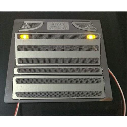 Toy Tractor Part Body Air Inlet Grille Guard / Led Light For 1:14 Rc Truck Tamiya Model Car Scania R620 730 56323