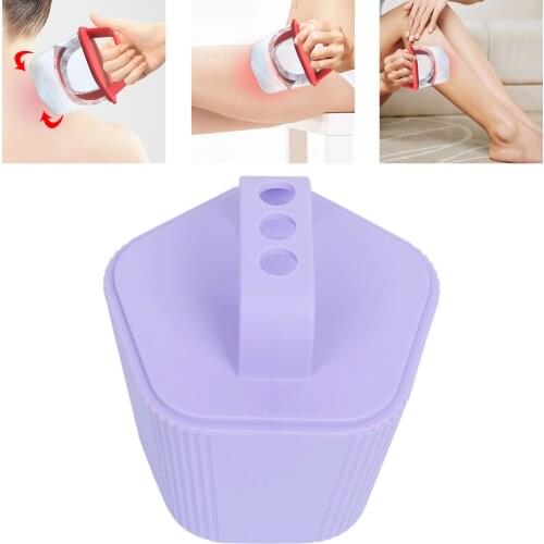 Ice Massage Ball Fitness Cryosphere Massager, Small Size, Cold Therapy for Muscle Spasms Red