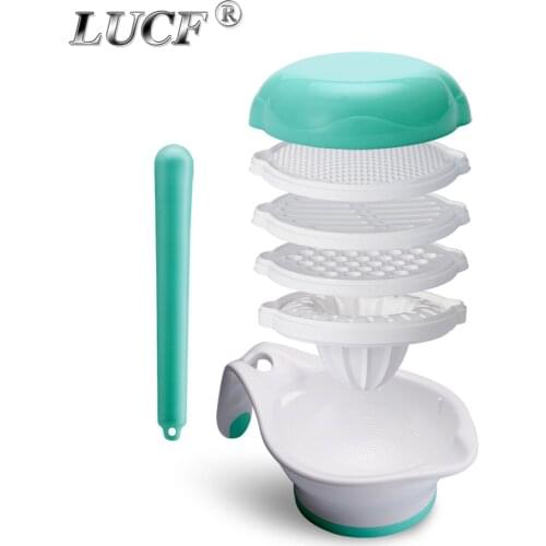 LUCF practical food Supplement Grinding Bowl for baby useful food Mills Household Burnishing equipment Children Handmade cooking