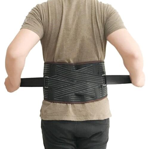 Medical Belt Orthopedic Corset Back Support Men Back Waist Suporte Belts postural correction Breathable Double-side Pulls