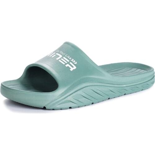 2021 Summer New Thick Bottom Fashion Flip Flops Men Outdoor Beach Slippers for Male All-match Simplicity Non-slip Mens Slippers