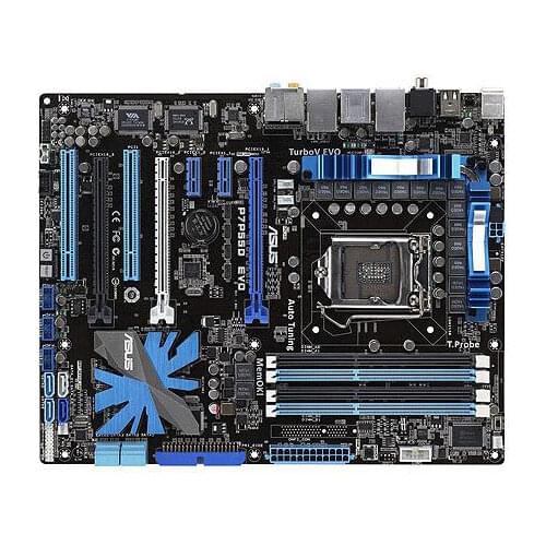 Original motherboard for ASUS P7P55D EVO LGA 1156 DDR3 USB2.0 16GB P55 desktop motherboard