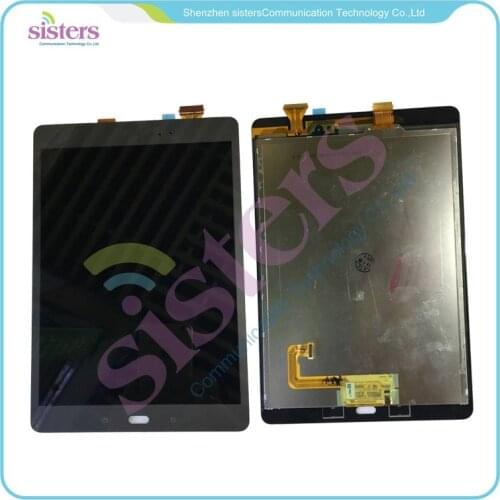 Tablet lcd assembly For Samsung Galaxy Tab A 9.7 SM-P550 P550 lcd display touch screen digitizer replacement repair White Gold