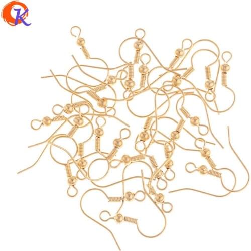 Cordial Design 200Pcs 18*18MM Earrings Hooks/Jewelry Accessories/Genuine Gold Plating/Hand Made/Earring Findings/DIY Making