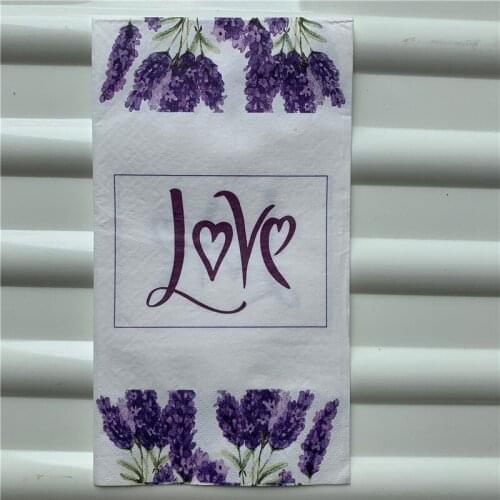 33*40cm Decoupage paper napkin elegant tissue vintage towel gold sun flower lavender birthday wedding party home beautiful decor