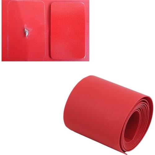 1 Roll 50*1000mm Gray Inflatable Boats Kayak Special Damaged Leaking Hole PVC Repair Patch Glued Waterproof Patches Tool
