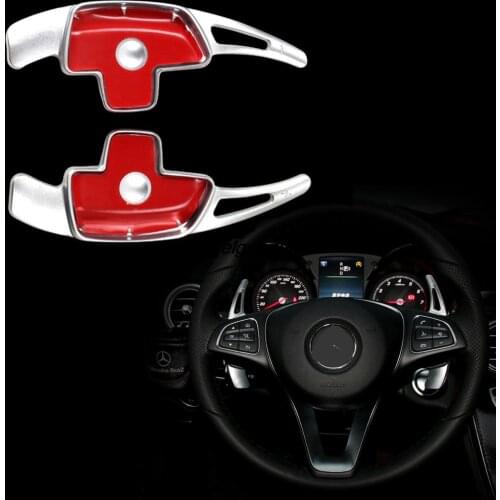 3 colors Car Steering Wheel Paddle Shift Paddle Shifters Car-styling for Mercedes Benz E Class E300L E200L W213 etc ( Except AMG