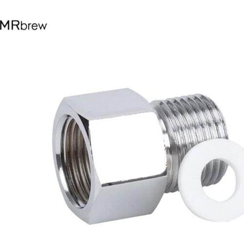 Adapter Converts CO2 Tank G5/8 Fitting convent to W21.8 Regulator,aquarium connector for CO2 cylinder Regulator