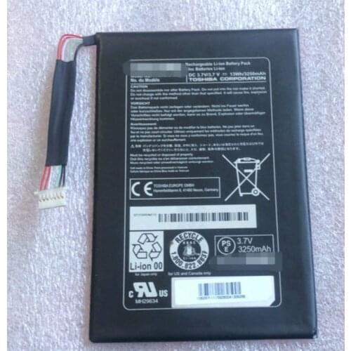 3250mAh PA5183U-1BRS Battery for ToshibaAT7-B AT7-C AT7-C8 tablet batteries +Number tracking