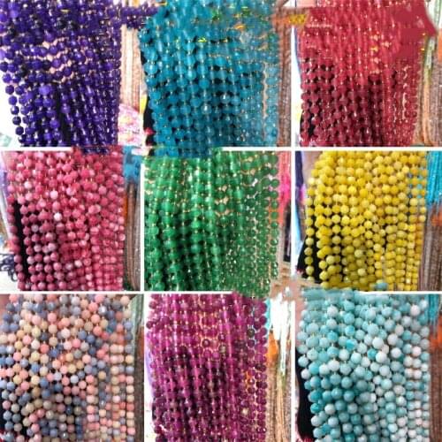 Loose beads jade diamond square faceted shape 8*7mm DIY jewelry nature 14inch