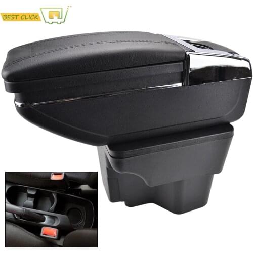 Center Centre Console Storage Box Armrest For Kia Rio 3 Rio3 2012-2016 UB Rotatable Arm Rest 2013 2014 2015