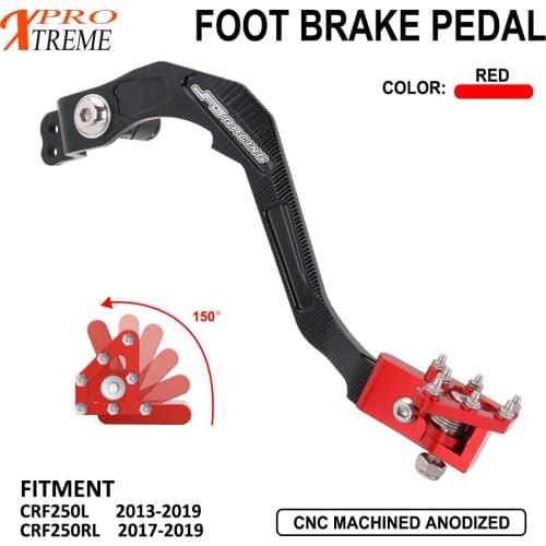 CNC Motorcycle Brake Lever Pedal For Honda CRF 250L 2013-2019 CRF 250RL 2017-2019 2014 2015 2016 2018