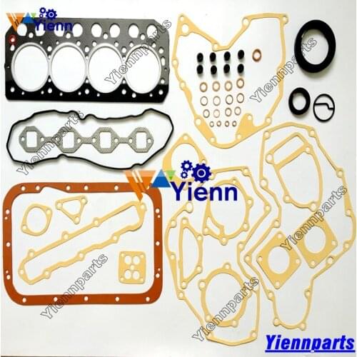 For Mitsubishi S4L S4L2 Full Gasket Kit 31A94-00081 With Head Gasket 31A01-33300 For Mitsubishi S4L S4L2 Engine Repair Parts