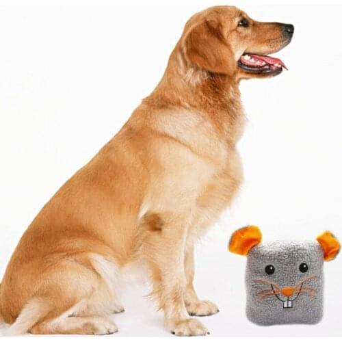 Pet Sounding Toy Plush Dog Chewing Toy Simulation Mouse To Make Cat Funny Playing Kitten Training Toy Squeaky Toy Pet Supplies