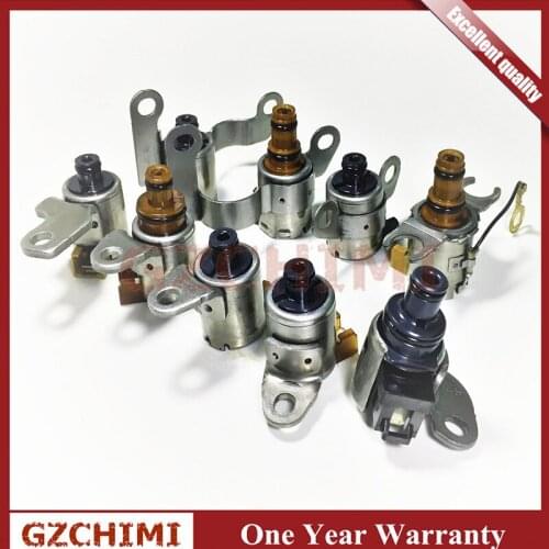 JF506E 09A 5F31J 9 Piece Kit Remanufactured Transmission Shift Solenoid Gearbox Kit For VW Jaguar Land Rover JF506E 09A 5F31J