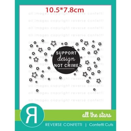 Irregular stars Embossing Metal cutting dies 2021 new diy molds Scrapbooking Paper Making die cuts crafts slimeline dies