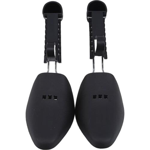 Household 1 Pairs Practical Plastic Shoe Trees Adjustable Length Men/Women Shoe Trees Stretcher Boot Holder Organizers