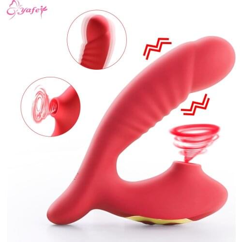 Sucking Vibrator Dildo for Women Clitoris Sucker Stimulator Vagina Female Womans Vibrators Sex Toys For Adult Couple Masturbator