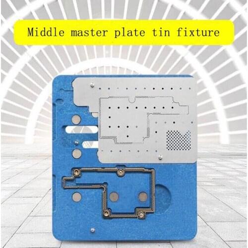 ZX10 BGA Reballing tools Motherboard Fixture For iPhone X Tin-plated stencil fixed Z Tool