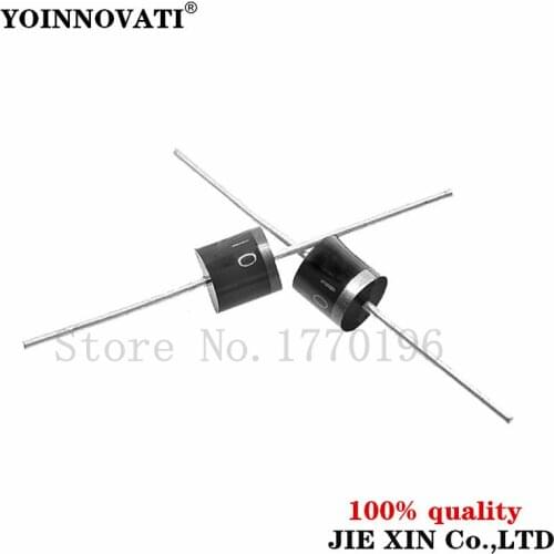 200pcs/lots 10A10 10A 1000V 1KV 10 Amp Axial Rectifier Diode