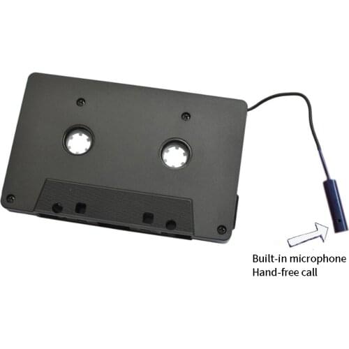 Adapter Converter Tape Audio Cassette Music Universal Bluetooth-compatible Car Tape AAC MP3 SBC Music Audio for Aux Stereo