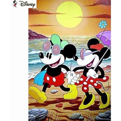 Disney Diamond Painting "Cartoon Mickey Mouse" Cross Stitch Custom Photo Diamond Embroidery Square Round Drill Home Decor A30954