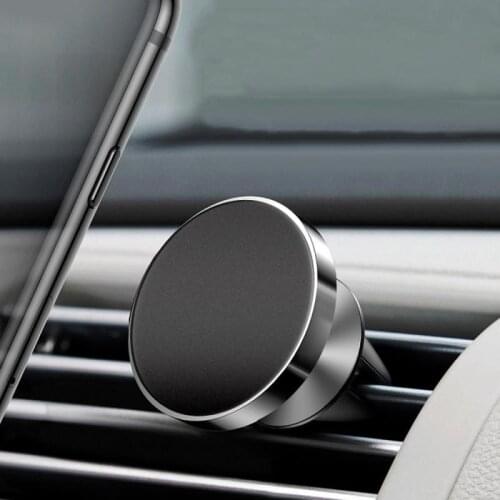 360° Rotating Car Magnetic Holder Auto Mobile Phone Car Phone Holder Air Vent Mount Suction Support Stand Bracket Car Interior