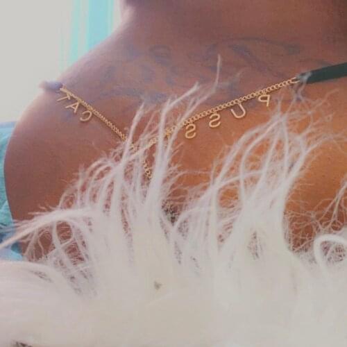 Personalized Sexy Body Jewelry Letter Waist Chain For Women Gold Silver Color Metal Letters Thong Chains Belt Belly Chains Gifts