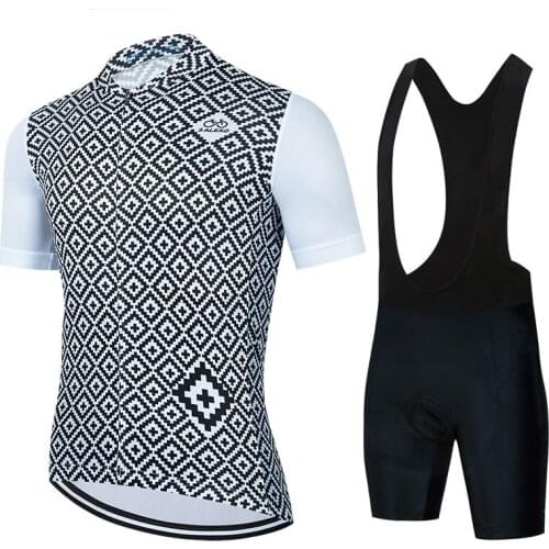 SALEXO Cycling Jersey Set 2021 Breathable Bicycle Clothing ciclismo Clothes Summer Man Short Sleeve Sports Cycling kit camisas