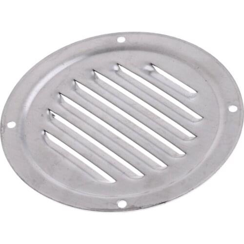 Stainless Steel Round Louvered Air Vent For Marine Boat RV Yacht Accessories