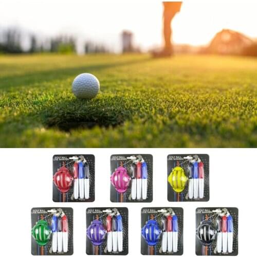 Golf Ball Liner Clip Liner Marker Pen Template Alignment Marks Tool Putting Positioning Aids Outdoor Sport Tool