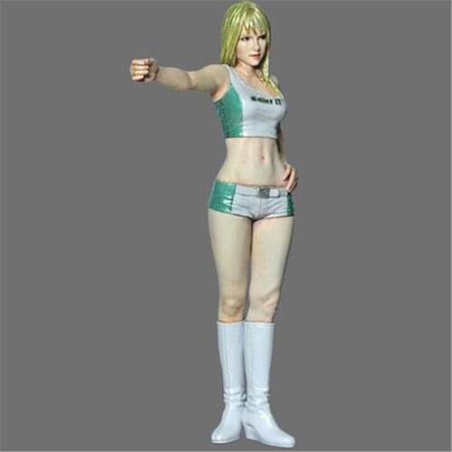 1/24 Scale Model Resin Kit Japanese Grid Girl Assembly Models Figure Resin Kit Model Colorless Self-Assembled Toy