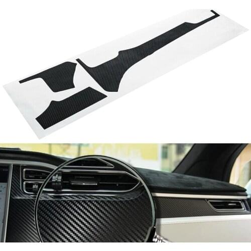 Set For Tesla Model X /S Dashboard Stickers+Central Control Armrest Box Stickers