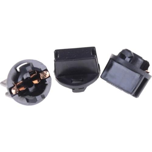 10PCS T10 Lamp Socket Dashboard Instrument Panel Socket T10 W5W 168 192 194 Twist Lock Wedge Bases Dash Bulb Plug