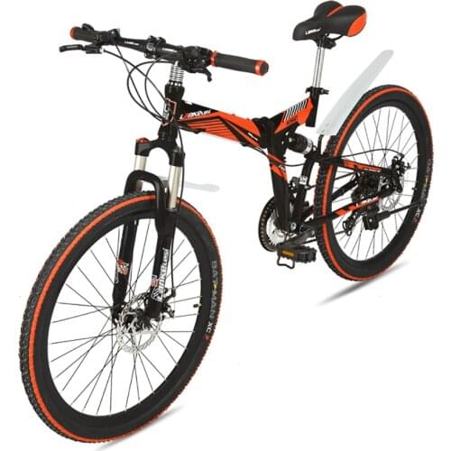 Speed bike Folding bike Mountain bike mens bike Bicycle wheel 26 24 inch bike shock absorber bike