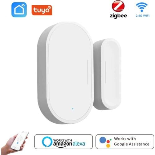 Gofit Tuya WiFi Door Sensor, Smart Door Open/Closed Detectors, Smartlife APP Wifi Window Sensor Work With Alexa,Google Home
