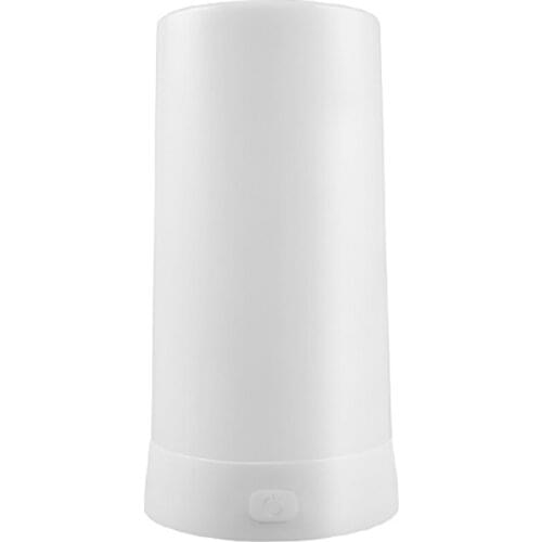 USB Rechargeable Flame Effect Table Lamp, LED Simulated Fire Flicker Night Light, negic Base Waterproof, 1200MAH 4 Modes with