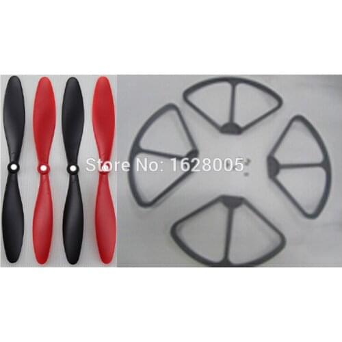 WLtoys XK X380 X380-A X380-B X380-C FPV GPS Drone 2.4G 1080P HD Camera RC Quadcopter Spare parts Propeller guard +Propeller