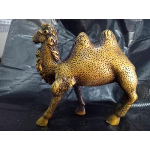The latest style antique bronze,trumpet desert camel sculptures animal sculptures,free shipping