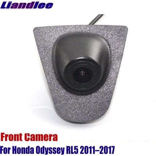 Car Front View Camera AUTO CAM For Honda Odyssey RL5 2011-2017 Logo Embedded ( Not Reverse Rear Parking Camera )