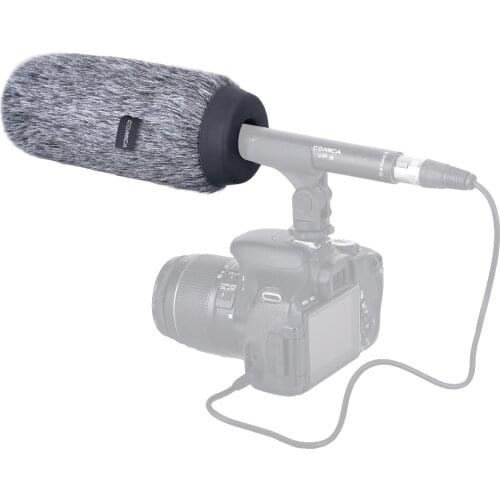 Comica CVM-MF5 Microphone WindMuff Outdoor Windscreen Dead Cat for Rode XLR Camcorder Mic