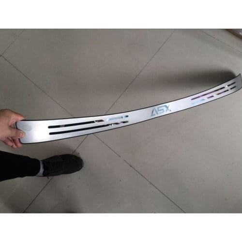 For Mitsubishi Outlander styling stainless steel after bodyguard fairing rear bumper sill Adjustment Auto Parts