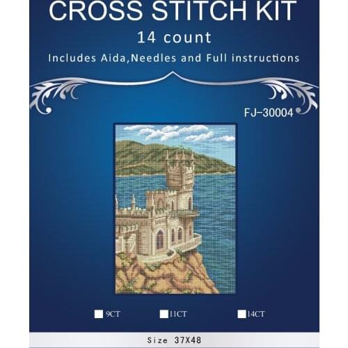 Lovely Gold Collection Counted Cross Stitch Kit similar dmc anchor dim cross stitch . sea corner bulding