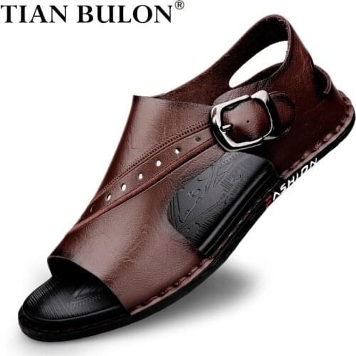 Summer Platform Sandals Men Classic Walking Slippers Outdoor Casual Slides Lightweight Comfortable Mens Slippers Beach Shoes