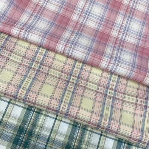 High quality JK finished cloth pleated skirt fried fart skirt plaid fabric