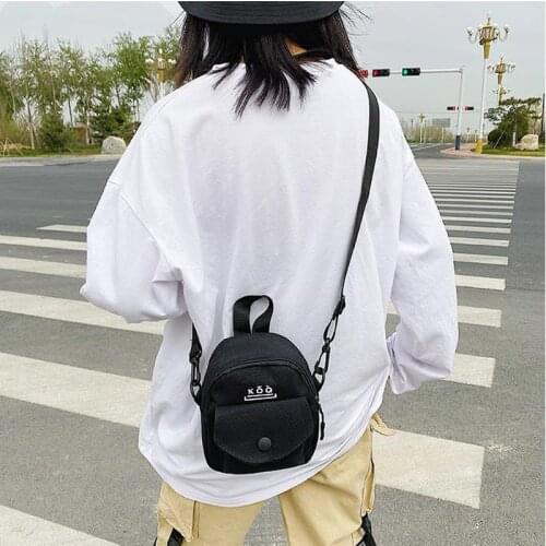 Women Bags Solid Color Cross Body Bag Zipper and Button Closure Removable Adjustable Strap Wild Fashion Cash Purse Shoulder Bag