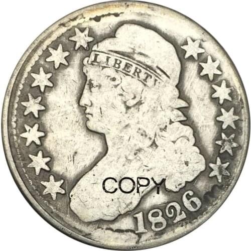 1826 Capped Bust silver Half dollar