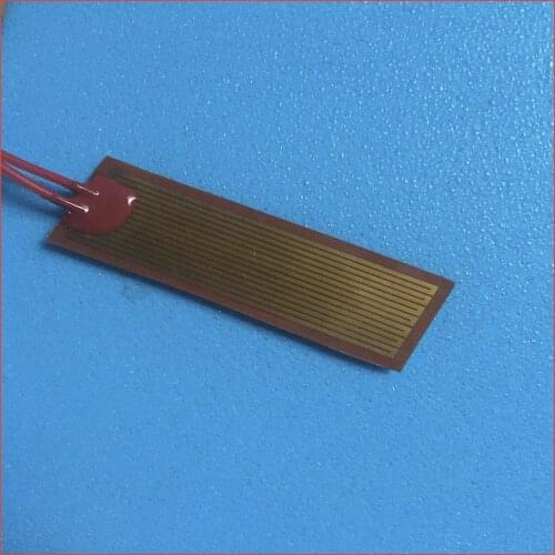 20*65mm 12V 3W electrothermal film heating polyimide polyimide film heater flexible adhesive thermo foil heater Warming Customiz