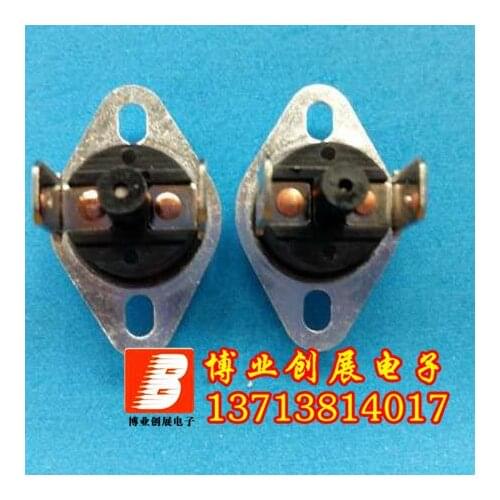 5pcs/KSD301/KSD303 55 Degrees Celsius Normally closed (N.C) Manual reset Thermostat Temperature switch