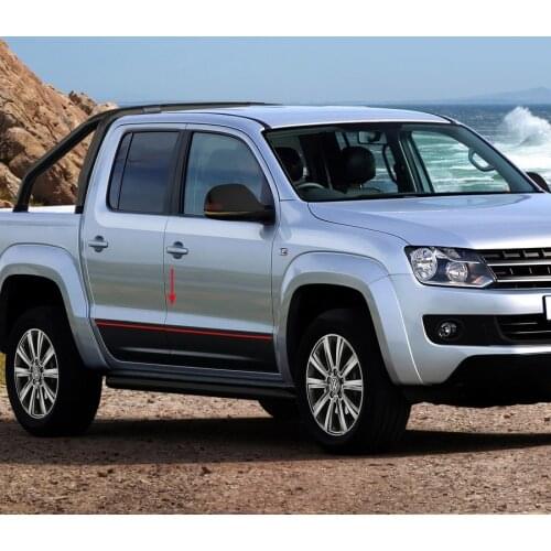 Car stickers cool side stripe graphic Vinyl car sticker for sticker volkswagen AMAROK 2009-2019